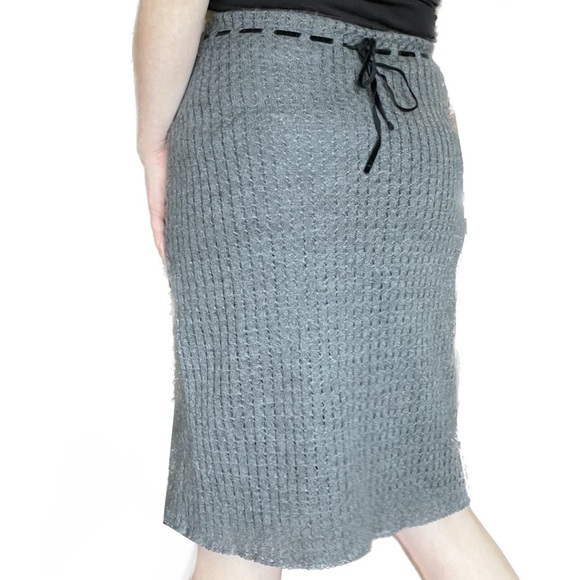 A|X Armani Exchange - knitted pencil skirt with built in lace belt. Size S - Picture 8 of 8